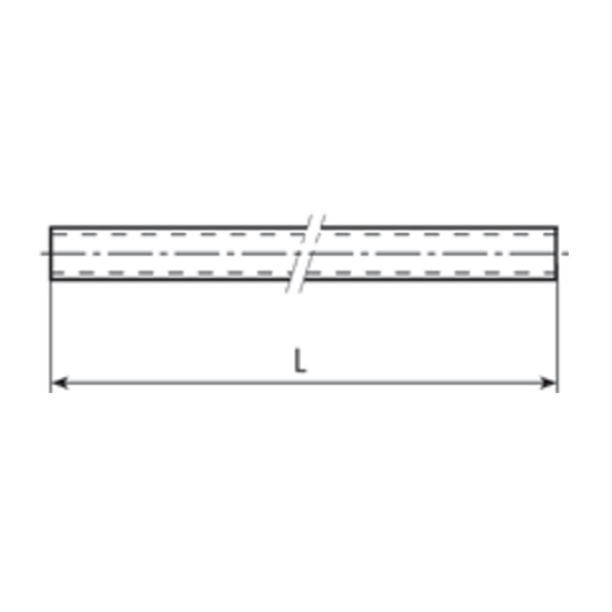 1 metre Pipe